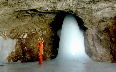 Shri Amarnath temple , Jammu and Kashmir