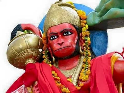 Why is sindoor (vermillion) applied to Lord Hanuman’s body?