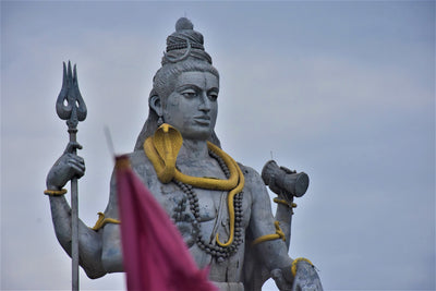 Moon and Shiva