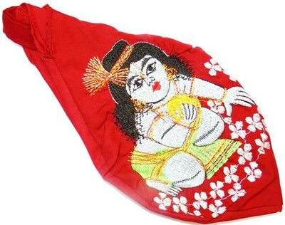 High quality embroidered Sri krishna mixed designs gomukhi japamala bags