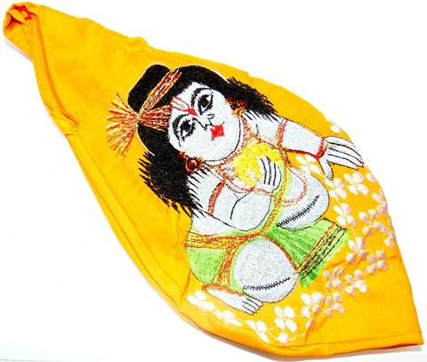 High quality embroidered Sri krishna mixed designs gomukhi japamala bags