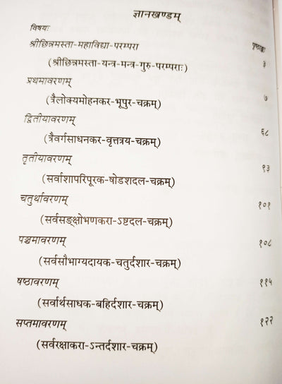 Chinnamasta Mahavidhya book ( छिन्नमस्ता महाविद्या: ) - Devshoppe