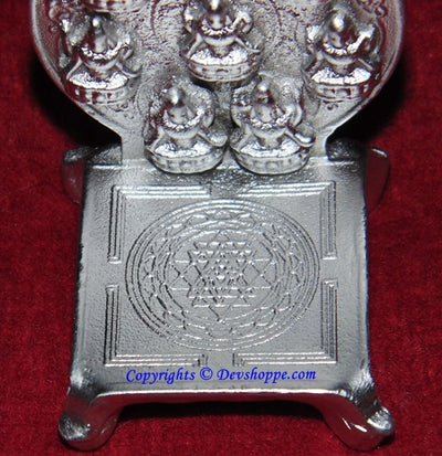 Parad Sri Ashtalakshmi Sriyantra Chowki - Devshoppe