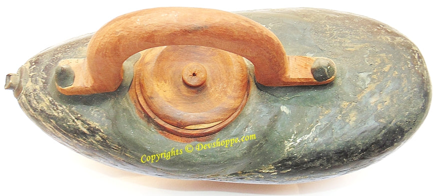 Rare Authentic Daryai Kamandal / Sadhu Kamandalam / Kamandalu Made up of Sea Coconut - Devshoppe