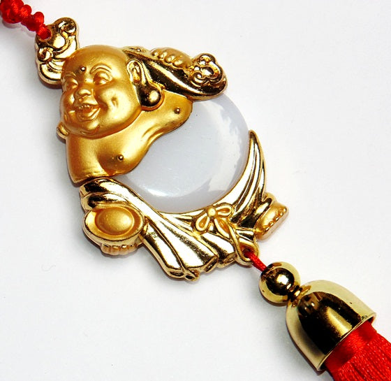 Laughing Buddha hanging for Home, Car, Wall, Door - Devshoppe