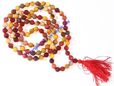 Mookaite Jasper mala of premium quality - Devshoppe