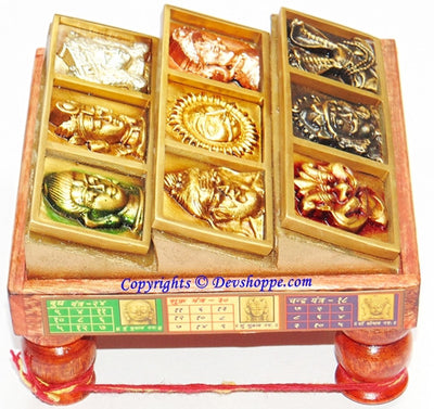 Shri Navgraha Devta pujan yantra - Devshoppe