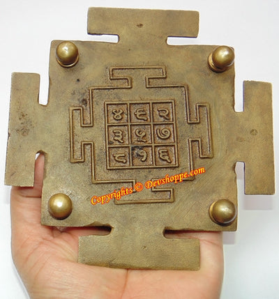 Exclusive 3D Divya Panchdhatu Maha Meru Sri Chakra Yantra - Enormous Power - Devshoppe