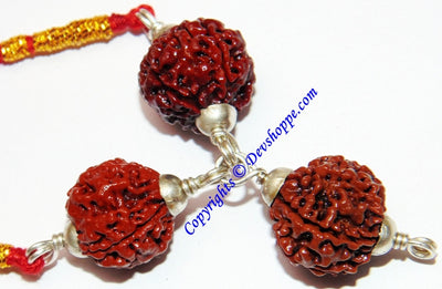 Saraswati Maa Rudraksha Pendant for Good Results in Studies and Knowledge - Devshoppe