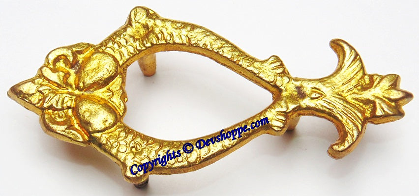 Brass Conch stand ( Sangu Stand , Shankh stand) - Devshoppe