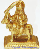 Shitala (Sheetala) mata idol in brass - Devshoppe