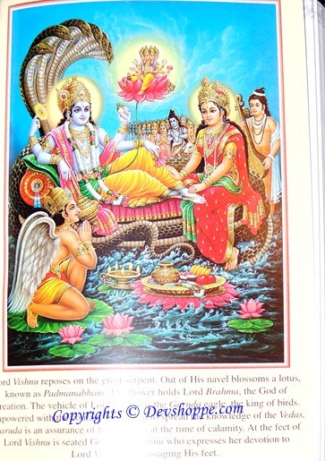 Shri Vishnu Prarthana: The Complete Prayer: Complete Book of all the Essential Chants and Prayers with Original Text, Transliteration and Translation in English (With 2 FREE CD's containing the Chants and Prayers) - Devshoppe