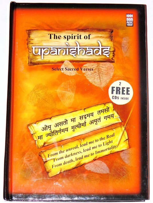 The Spirit Of Upanishads book with 2 free Cds - Devshoppe