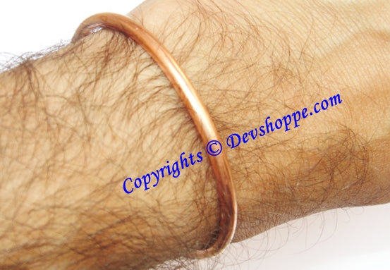 Solid Pure Copper Kada - High quality - Devshoppe