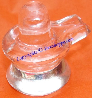 Natural Quartz Crystal Shiva Lingam / Sphatik Shivling 20-25 Grams - Devshoppe