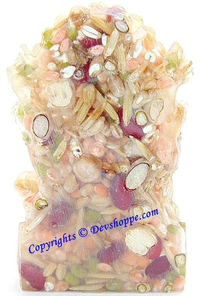 Nava Danya ( 9 grains ) ganesha idol - Devshoppe