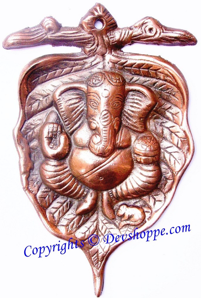 Peepal Ganesha wall hanging - Devshoppe