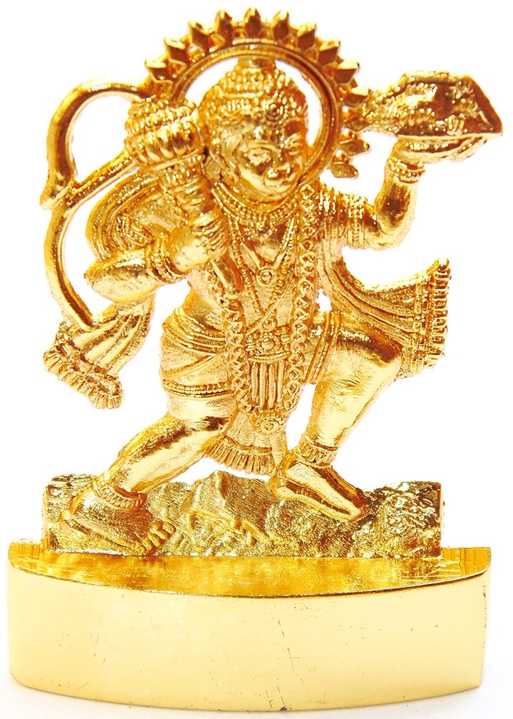 Set of ten small Hanumana idols for gifting purpose - Devshoppe