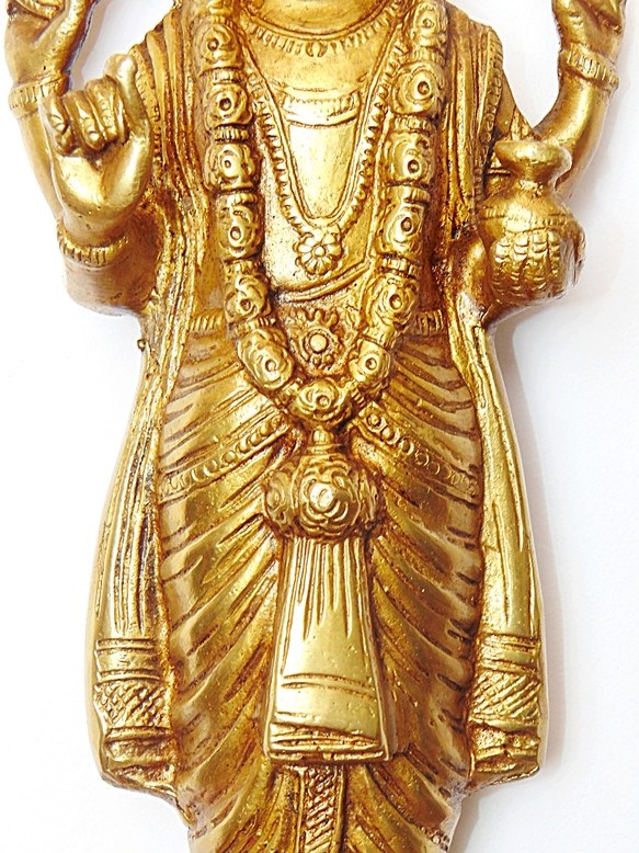 Sri Dhanvantri (Dhanvantari) idol in brass - Devshoppe