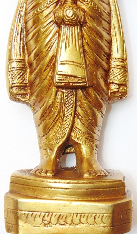 Sri Dhanvantri (Dhanvantari) idol in brass - Devshoppe