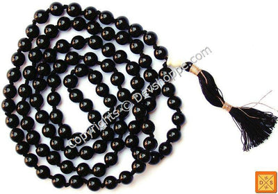 Black Onyx mala Premium Quality - Devshoppe