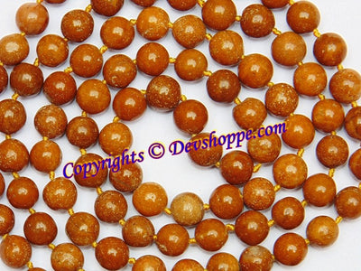 Camel Agate( Hakik / akik) mala - Hindu Buddhist Prayer beads - Devshoppe