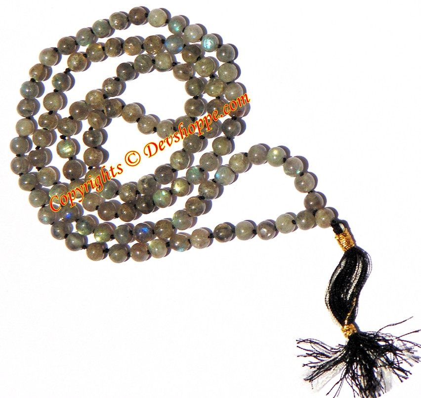 Labradorite mala to reduce anxiety and stress (Ordinary Quality) - Devshoppe