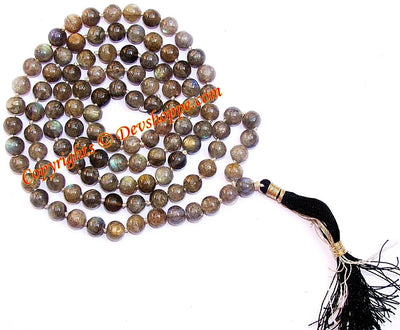 Labradorite mala to reduce anxiety and stress (Premium Quality) - Devshoppe