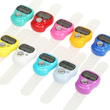 Mini Hand tally counter - Finger ring digital electronic head count ~ Japa counter - Devshoppe