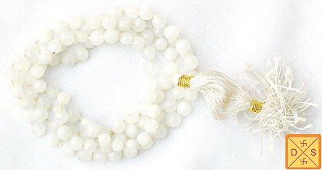 Moonstone mala for harmony and well being - Devshoppe