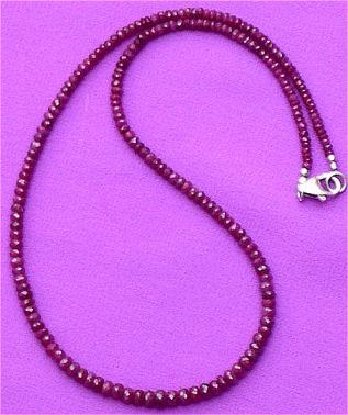 Precious Ruby (Manik) necklace - Devshoppe