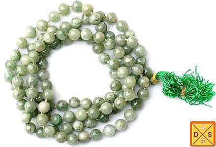 Tibetian jade mala for emotional balance and stability - Devshoppe