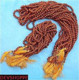 Wholesale lot of Rudraksha malas 5 MM and  6 MM - Best Buy - Devshoppe