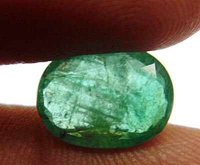 Lab Certified Columbian Emerald (Panna) 3.52 Carat - Devshoppe