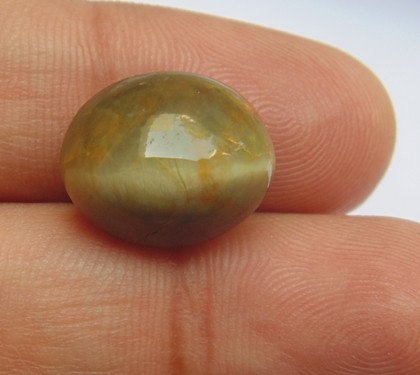 Lab Certified Natural Cats eye gemstone (Lehsunia) 18.45 Carat - Devshoppe