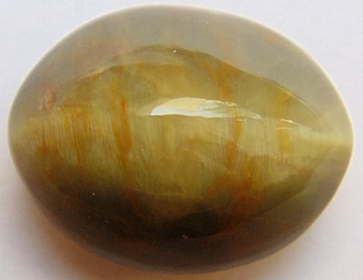 Lab Certified Natural Cats eye Gemstone (Lehsunia) 25.10 Carat - Devshoppe