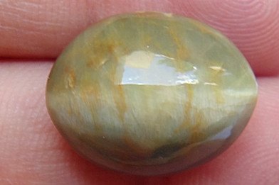 Lab Certified Natural Cats eye Gemstone (Lehsunia) 25.10 Carat - Devshoppe