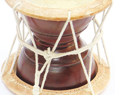 Rajasthani folk musical Hand Percussion (Drum) instrument - Deru - Devshoppe