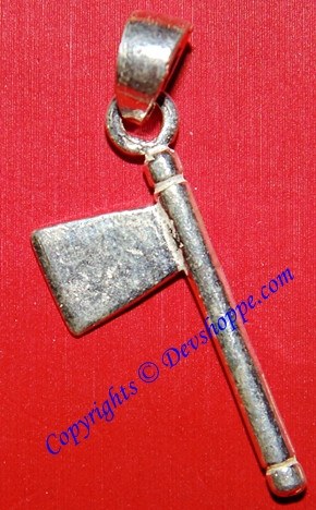 Axe pendant in pure silver - Devshoppe