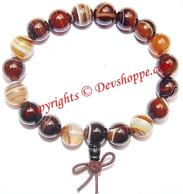 Bulls Eye Agate Bracelet to get rid of Excessive fear - Devshoppe