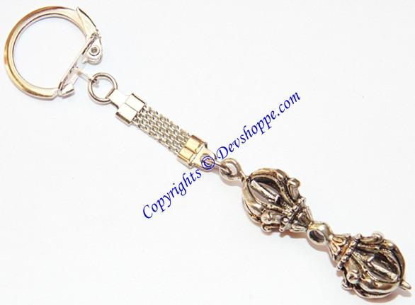 Eigth Spoke Tibetan Dorje Keychain - Devshoppe