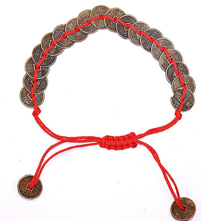 Feng Shui lucky coin Bracelet - Devshoppe