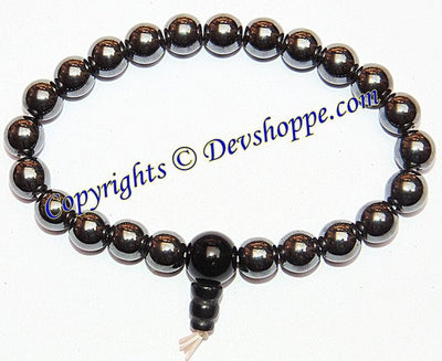 Hematite power bracelet to absorb negative energy and for protection - Devshoppe