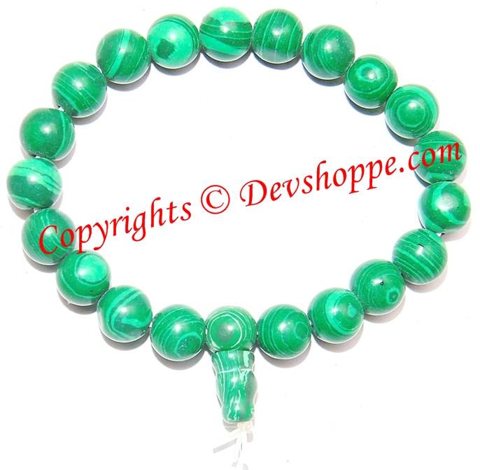 Malachite Power bracelet ~ High Quality beads - Devshoppe