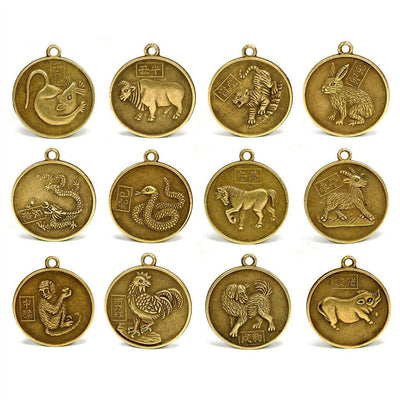 Set of 12 Chinese Zodiac Coins - Devshoppe