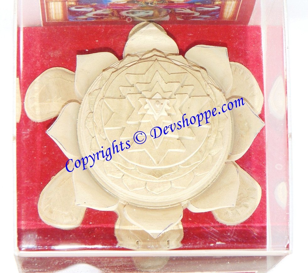 Shriparni (Sriparni) Kashyap (Kurm) Meru yantra ~ Sriyantra on Tortoise - Devshoppe