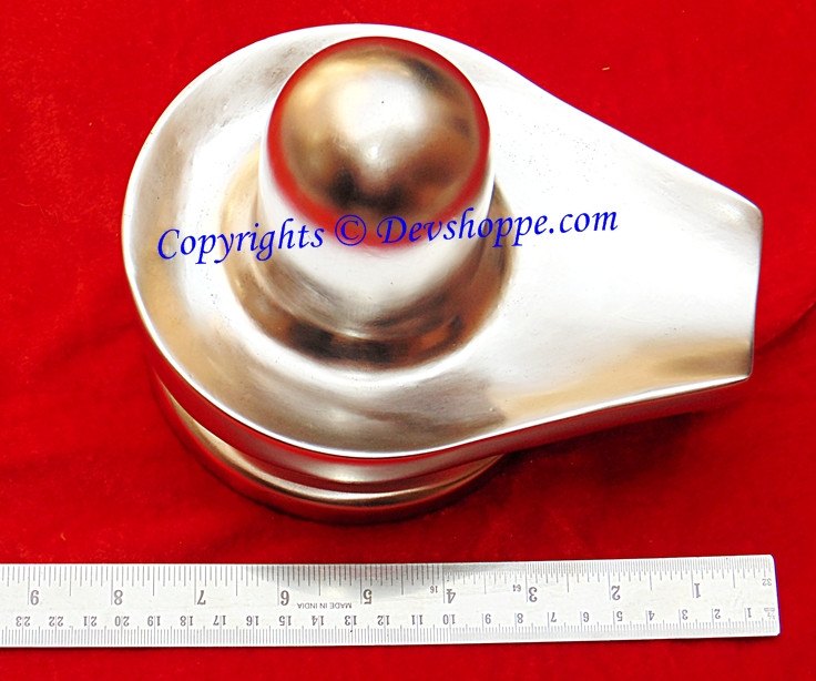 Parad Shivling / Parad Shivlingam of 11 kgs ( Size - 15 cms) - Devshoppe