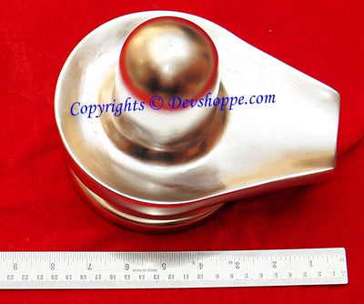 Parad Shivling / Parad Shivlingam of 11 kgs ( Size - 15 cms) - Devshoppe