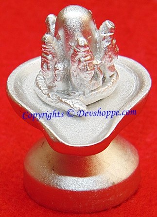 Sacred Pancha-mukha Linga Pashupatinath Shivling in Parad 120gm