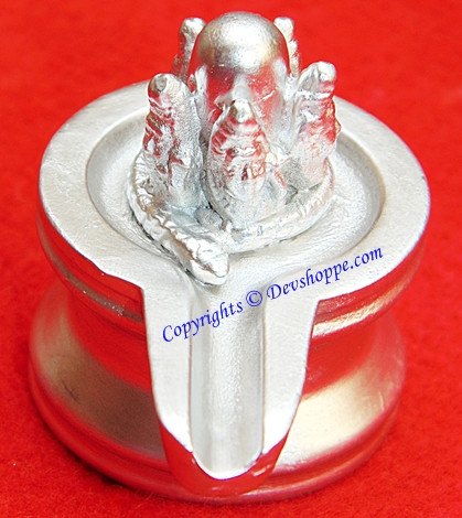 Sacred Pancha-mukha Linga Pashupatinath Shivling in Parad 200gm - Devshoppe